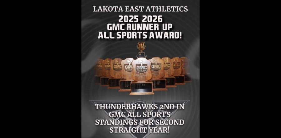EAST ATHLETICS FINISHES SECOND IN GMC ALL SPORTS STANDINGS FOR SECOND STRAIGHT YEAR